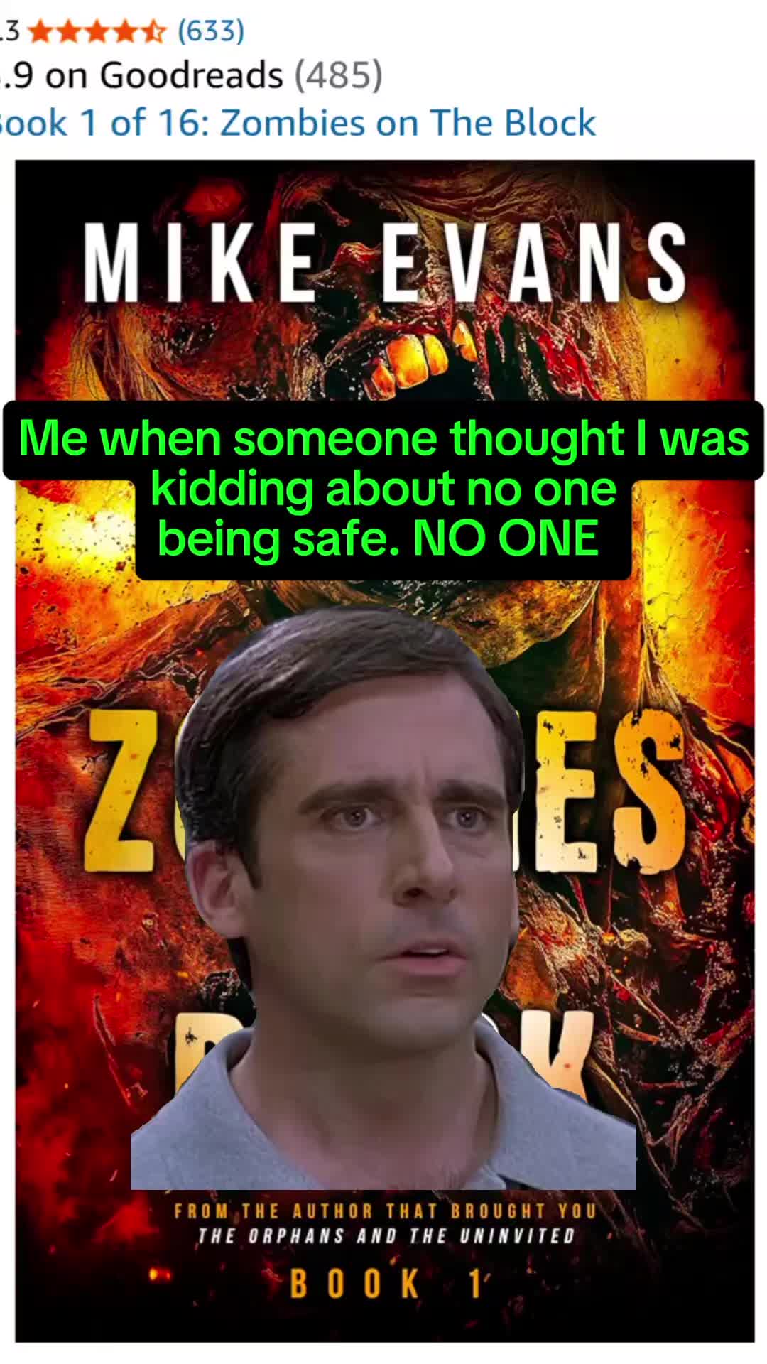 @Mike Evans Horror Author