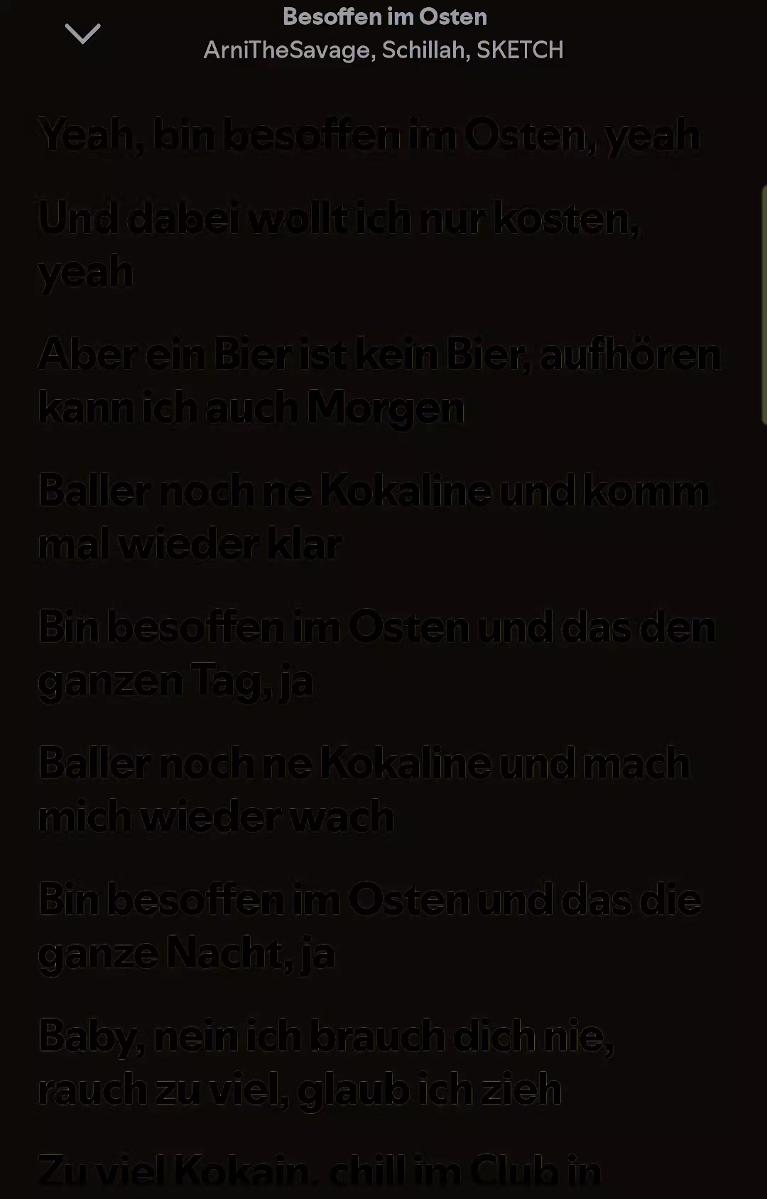 @Spotify lyrics