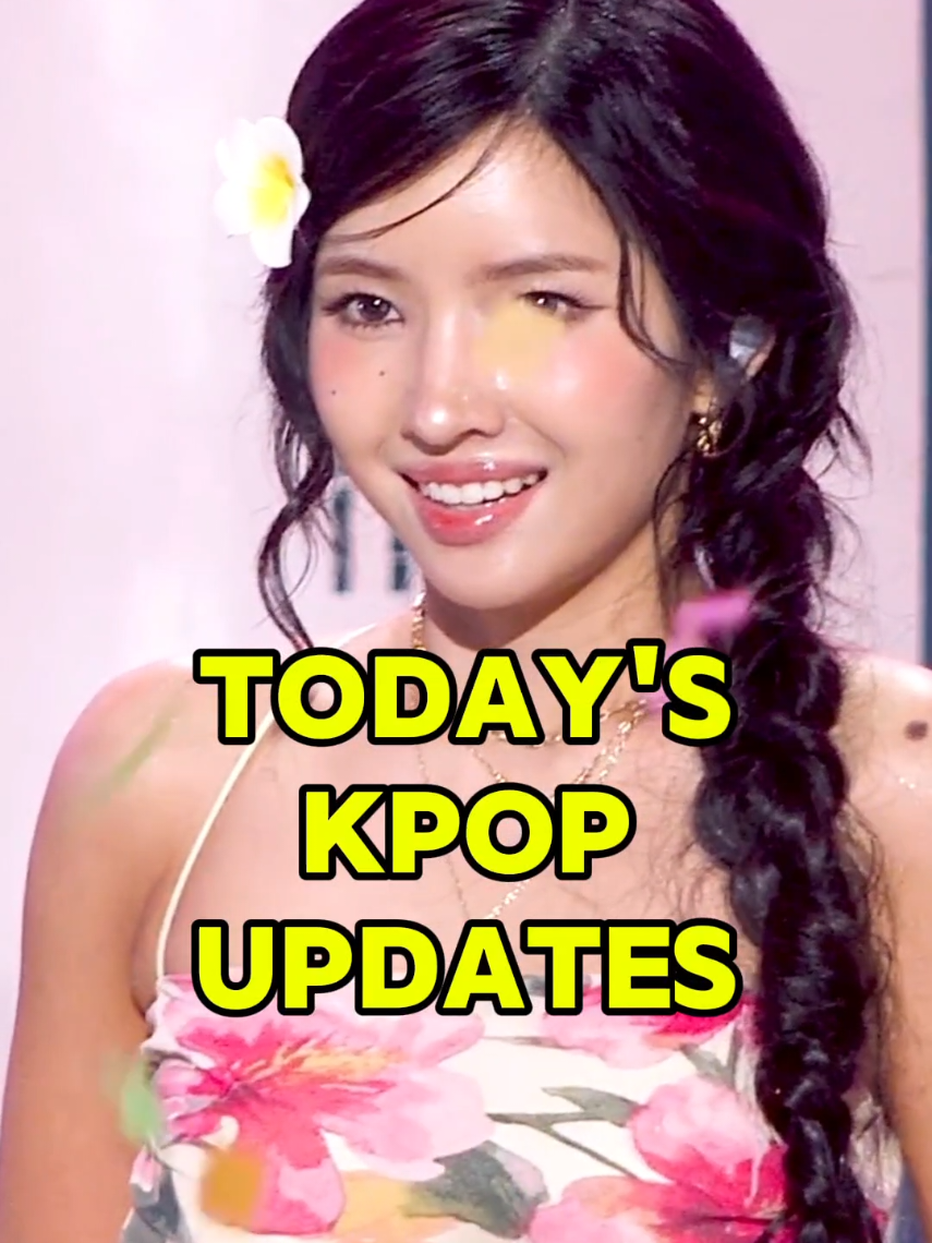 @Today's Kpop Updates ✨️