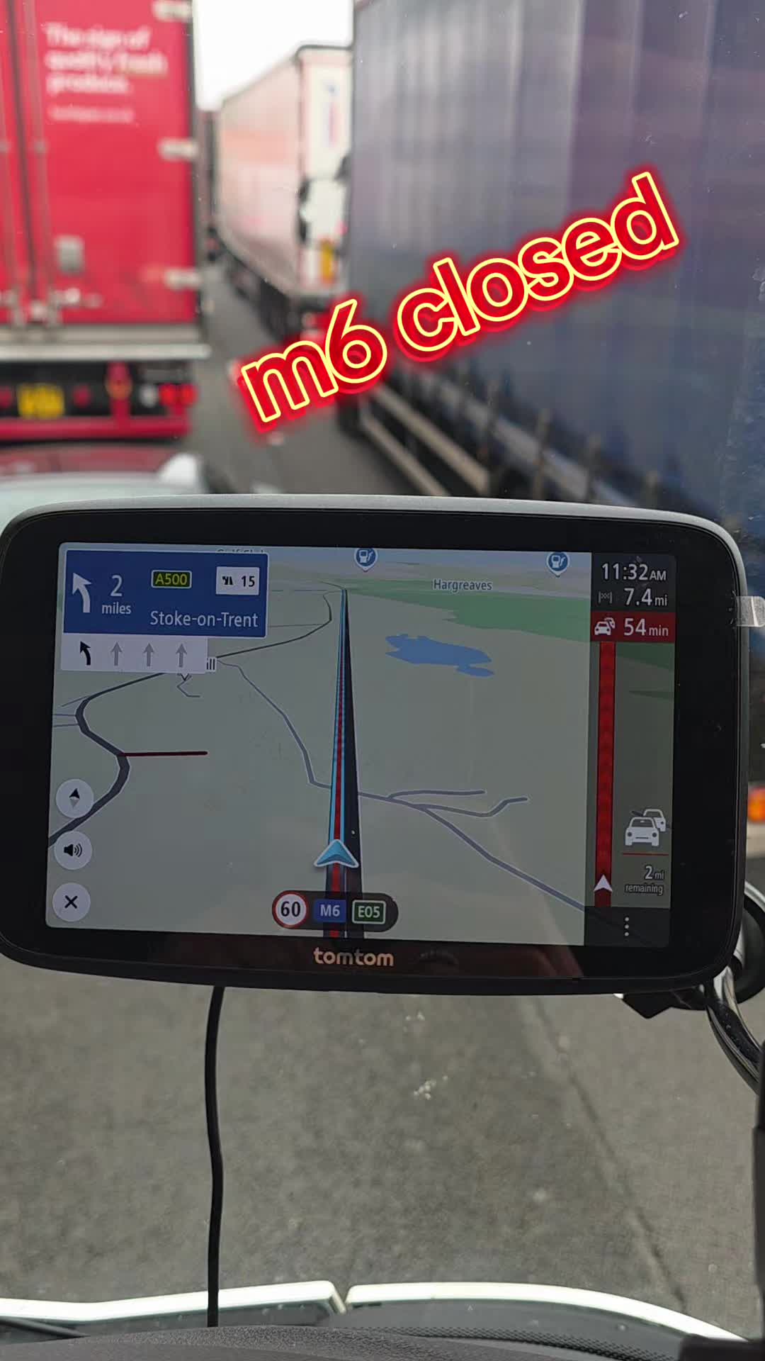 @Uk truck journey