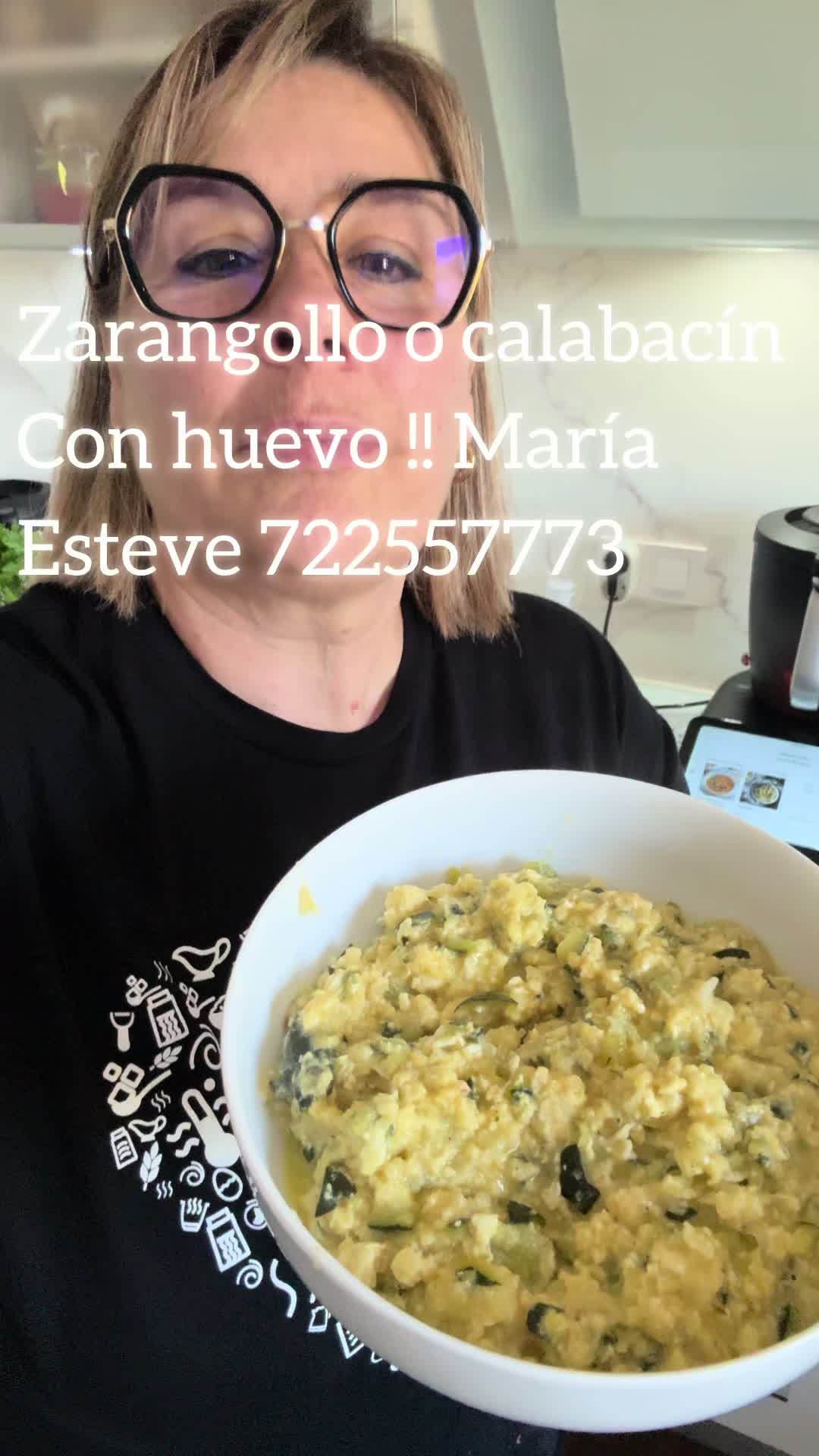 @Mar&iacute;a Esteve con Thermomix