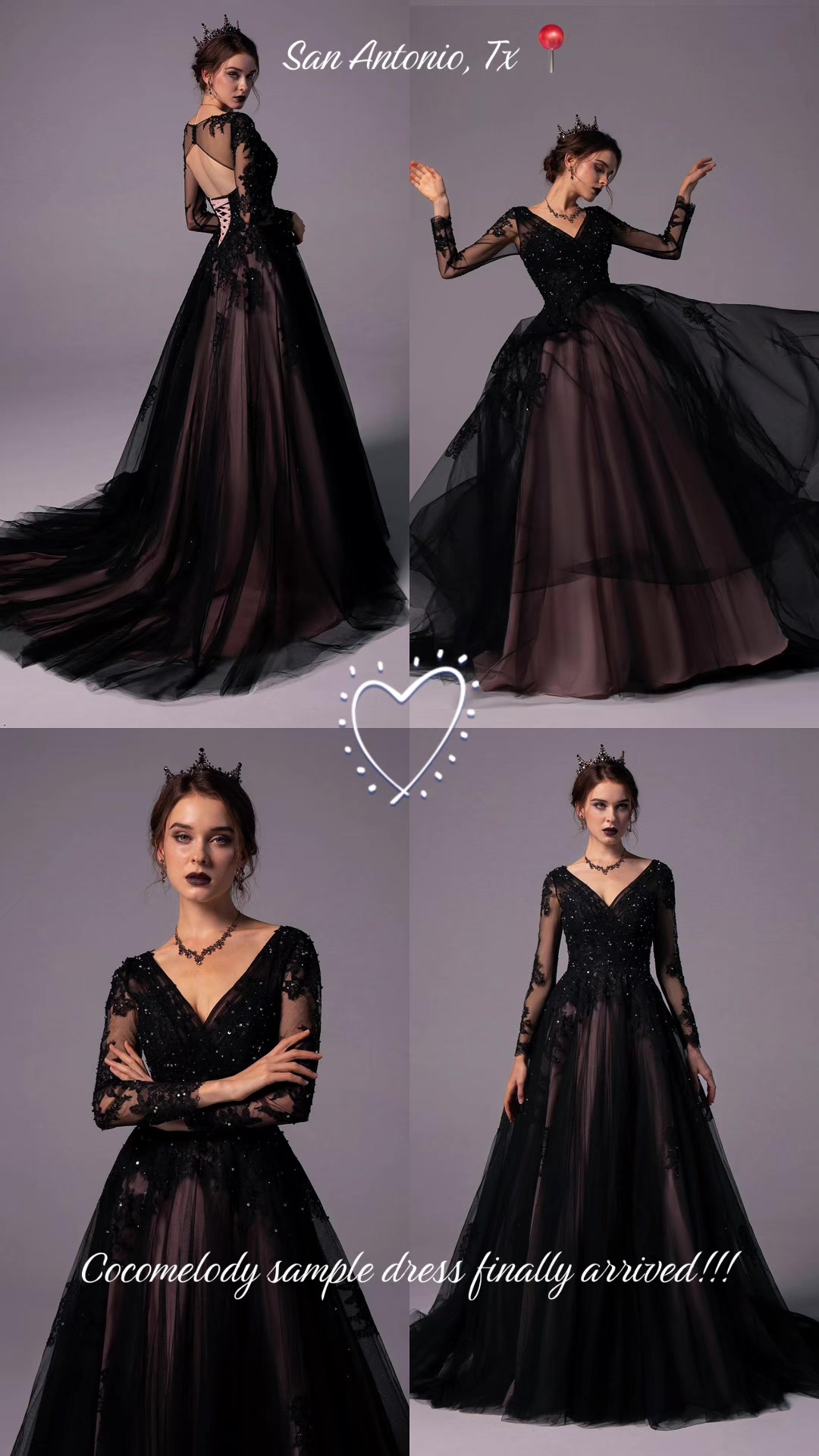 @The Black Orchid Bridal Boutiq