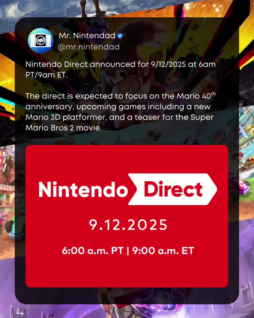 @Mr. Nintendad