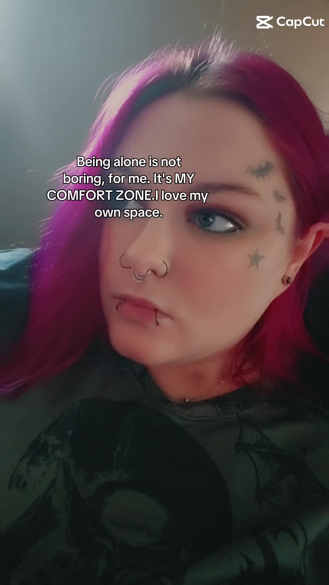 @crazy gothic Psycho girl