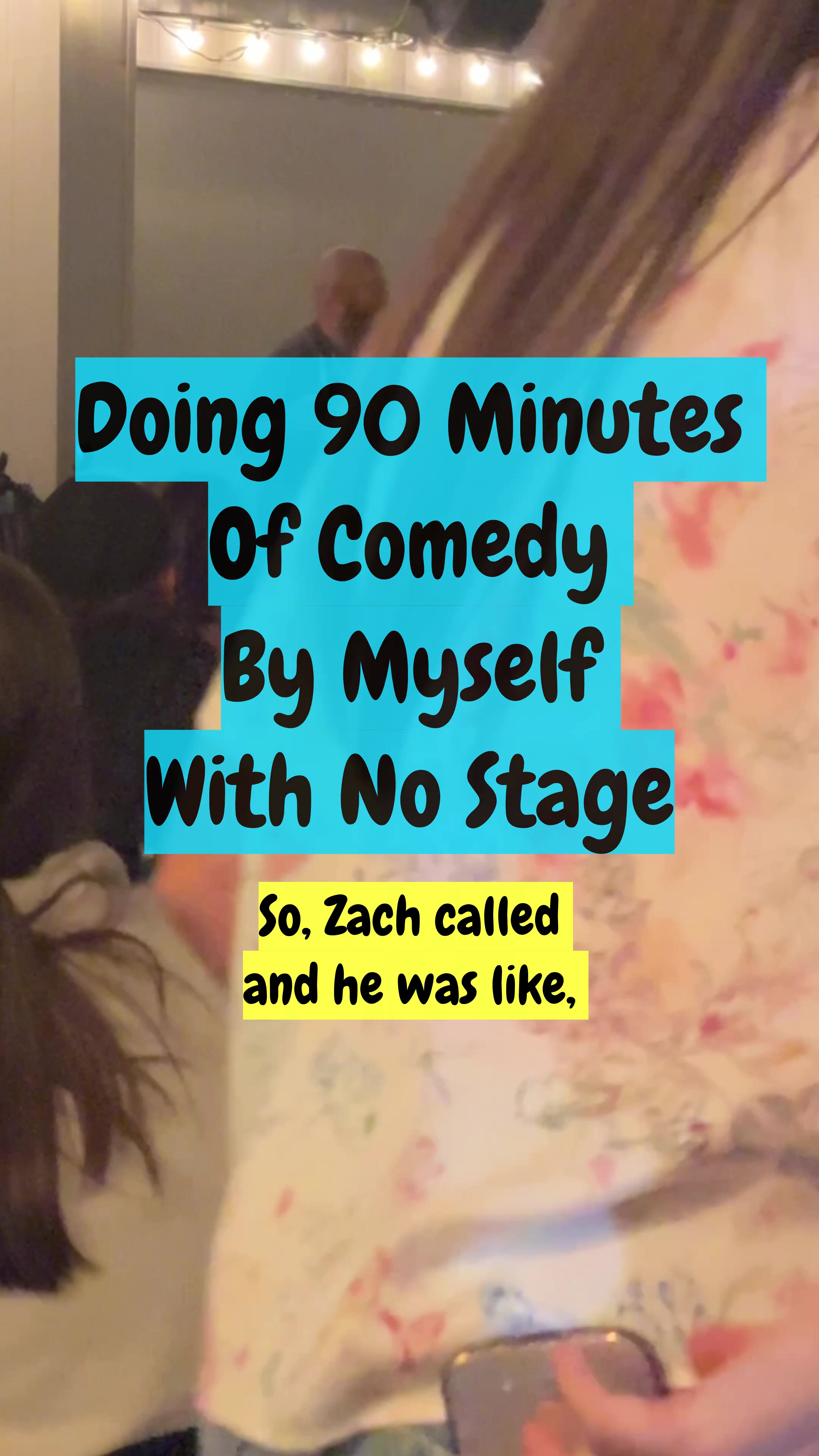 @Comedian Mike Baldwin