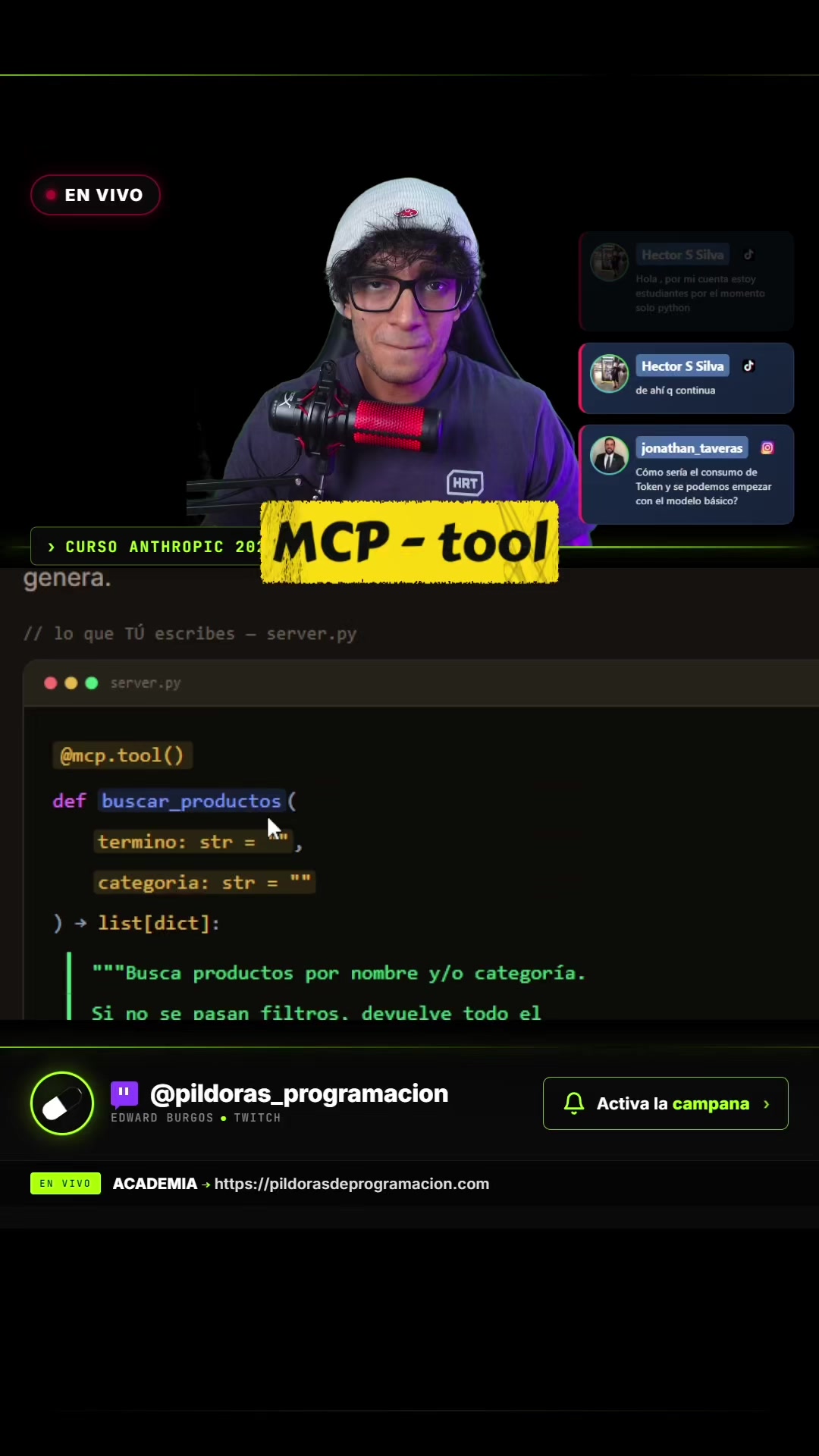 @p&iacute;ldoras de programacion