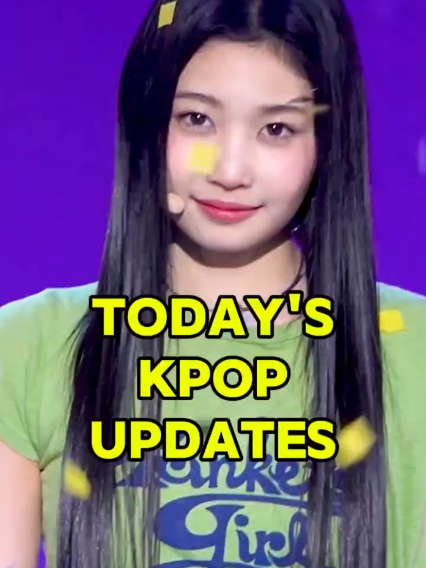 @Today's Kpop Updates ✨️