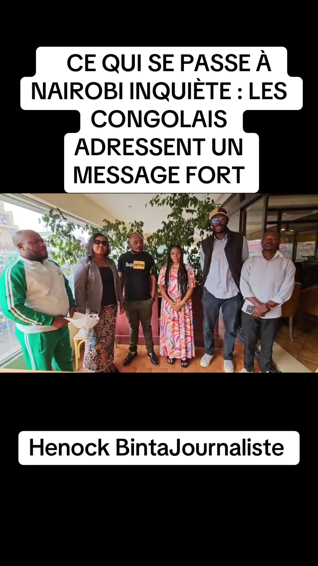 @Henock Binta Journaliste