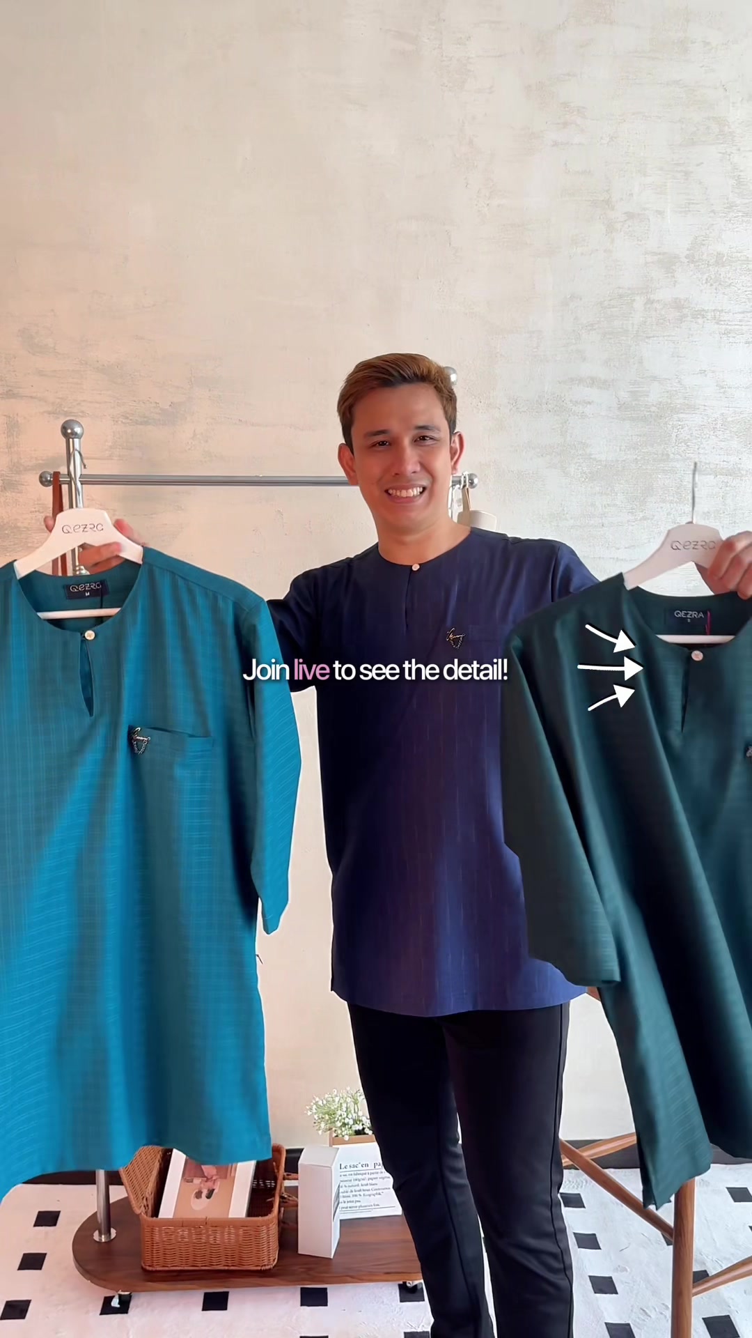 @Qezra I Baju Melayu Dan Kurta