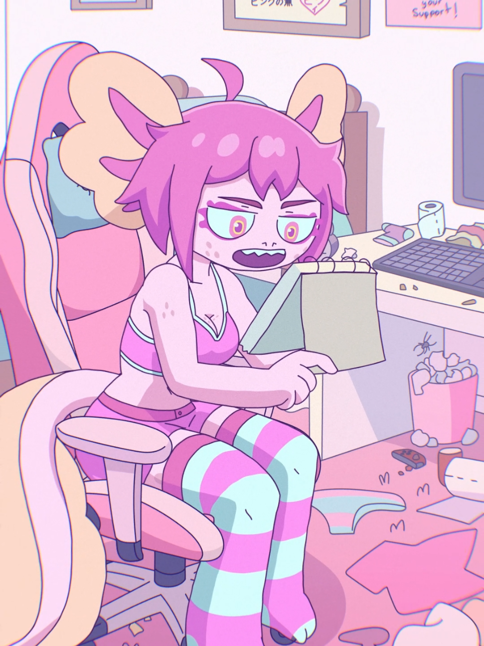 I wasted 5 months this year already? animation anime animation | VitzyPie (@...