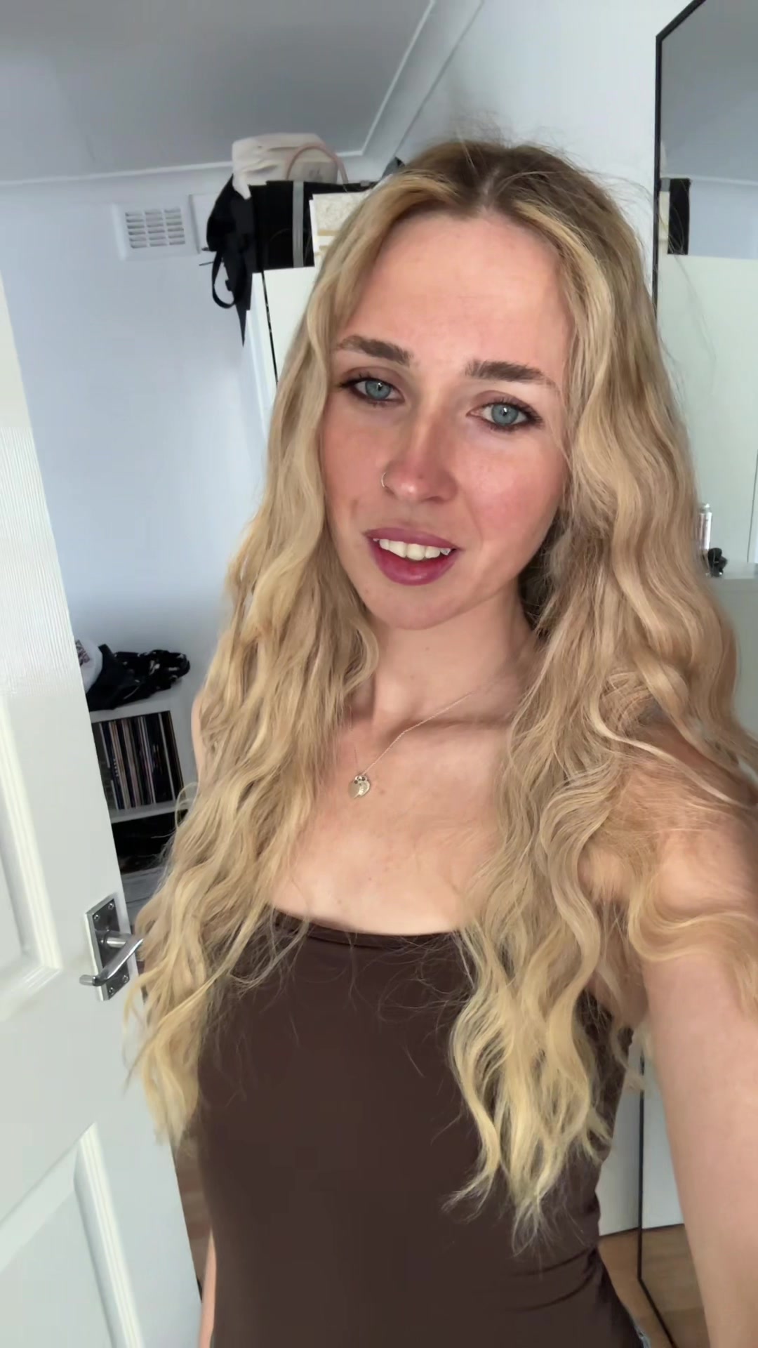 @:)