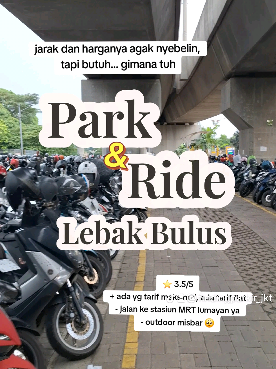 @Explore Parkir Motor Jakarta