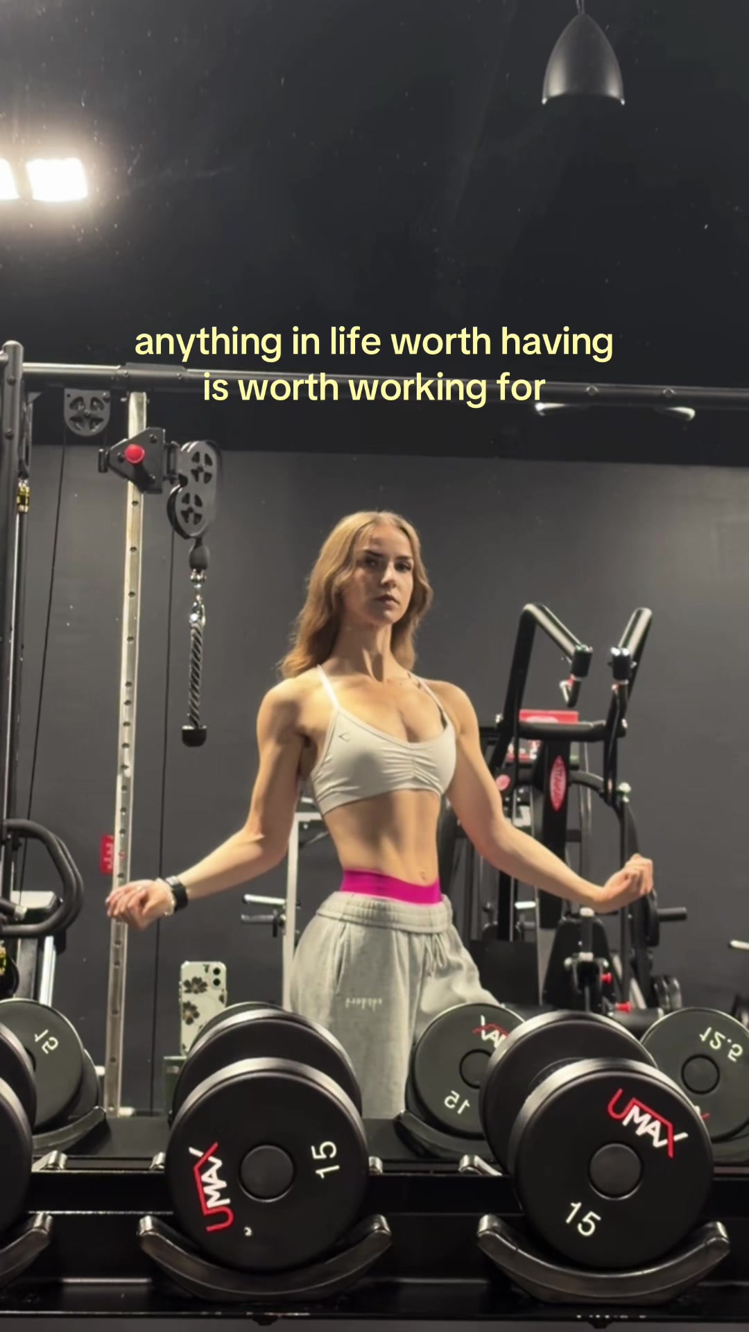 @Jenna at the Jym