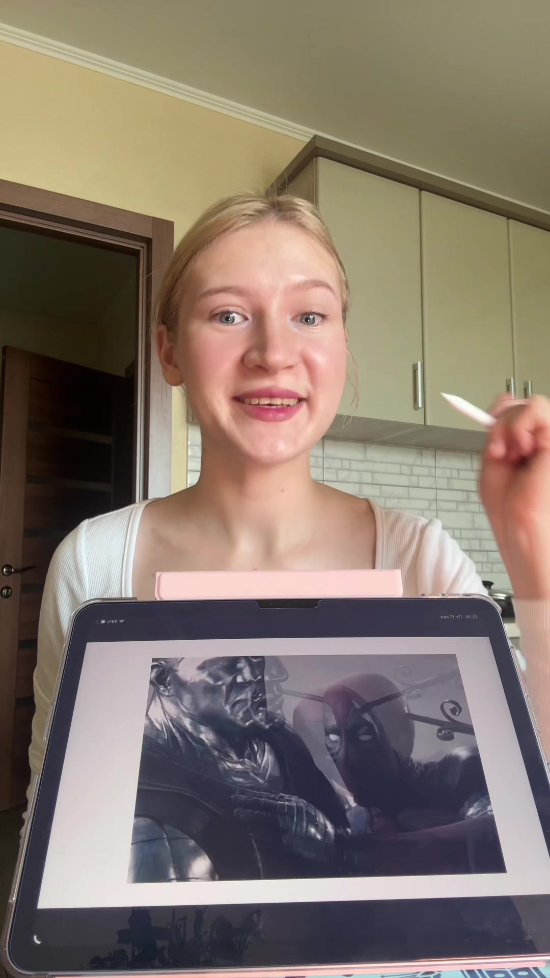 @та, що плаче від щастя
