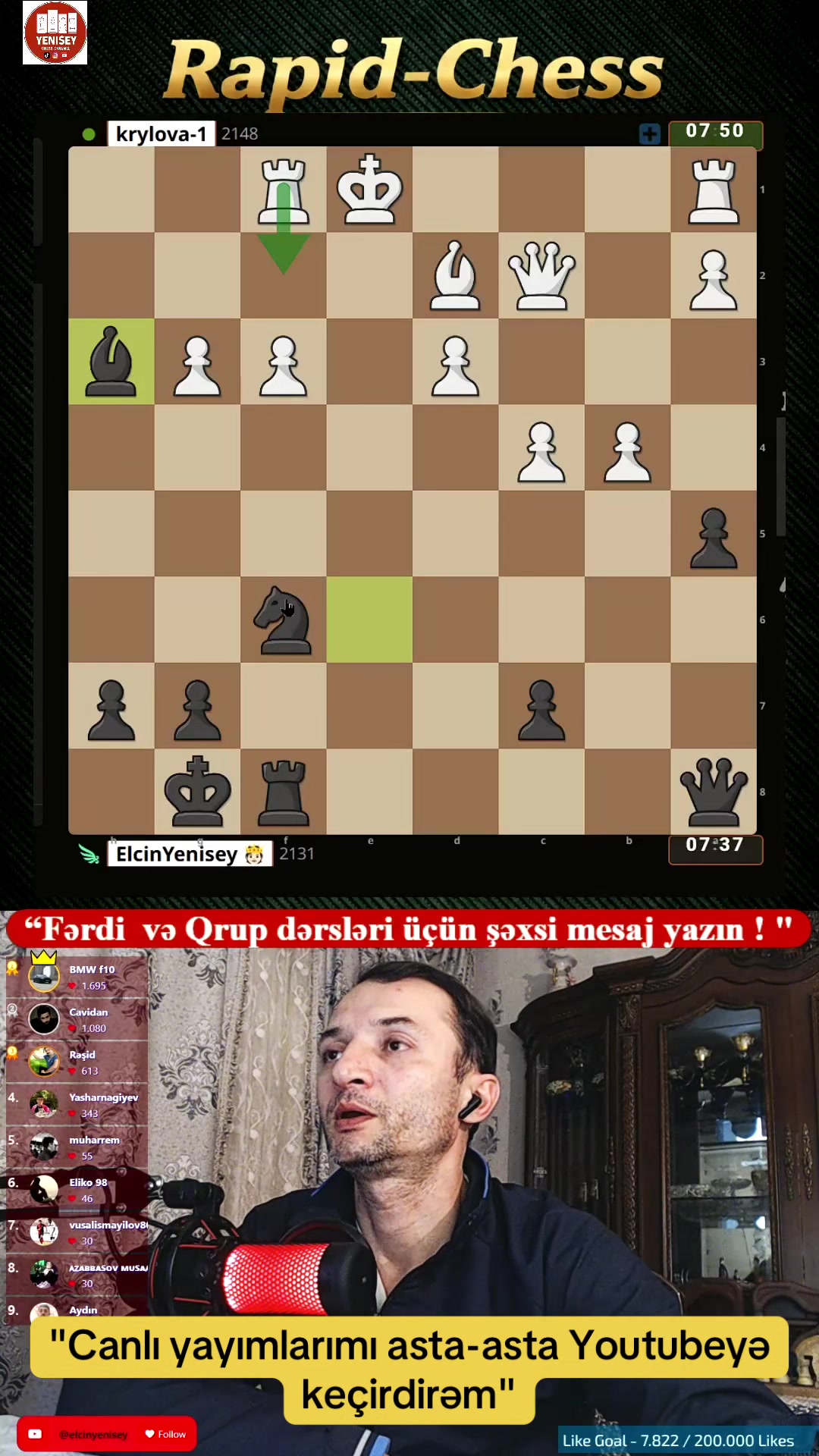 @𝐸𝓁𝒸𝒾𝓃 𝒴𝑒𝓃𝒾𝓈𝑒𝓎 ✅♟️