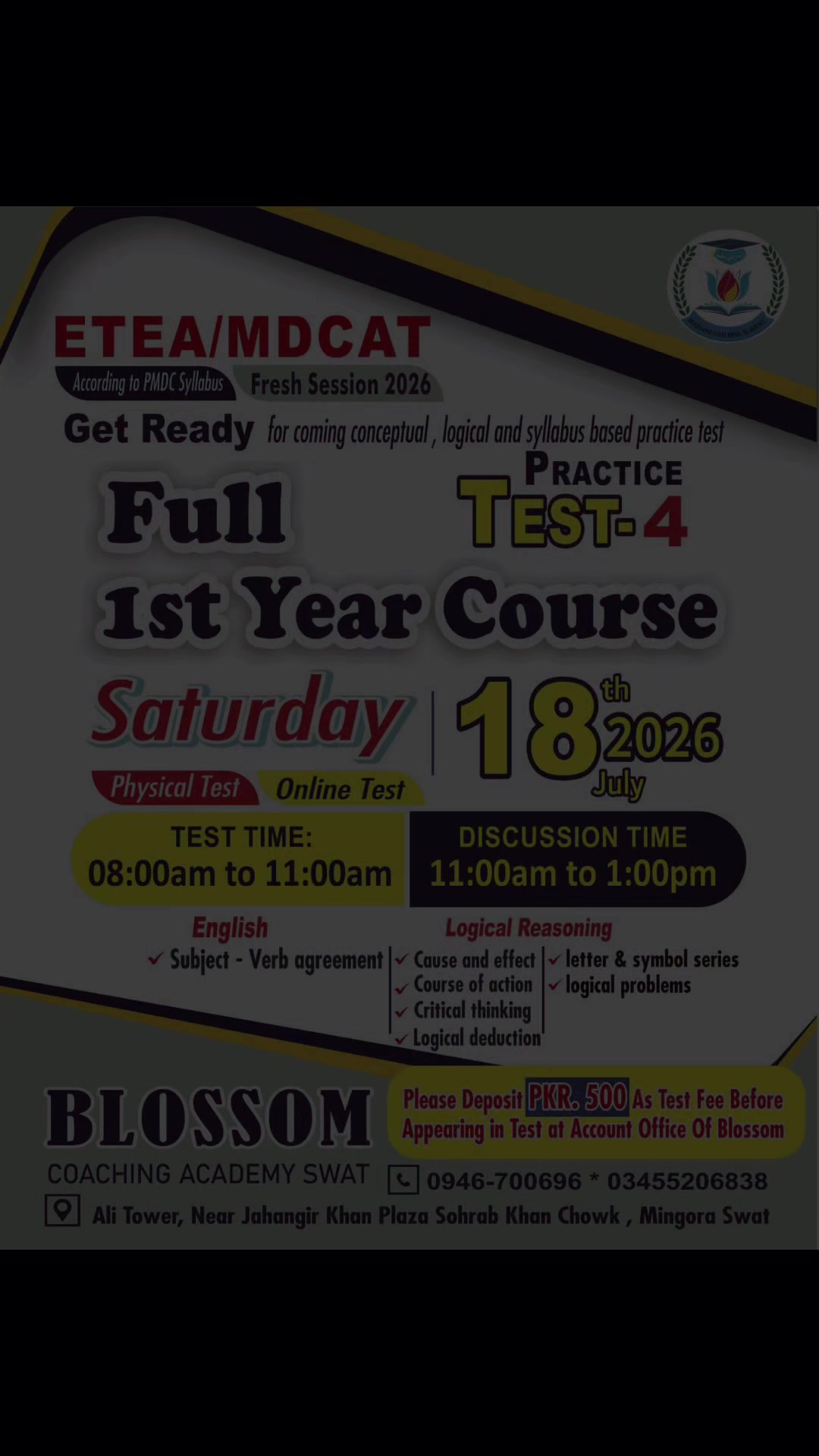 @Blossom Coaching Academy Swat