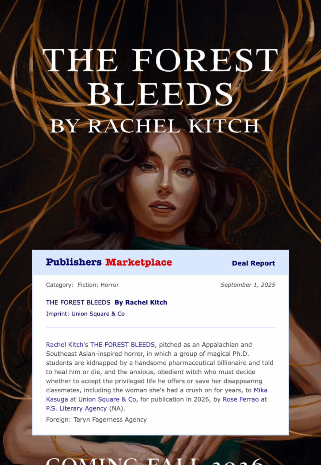 @Rachel Kitch - Horror Author