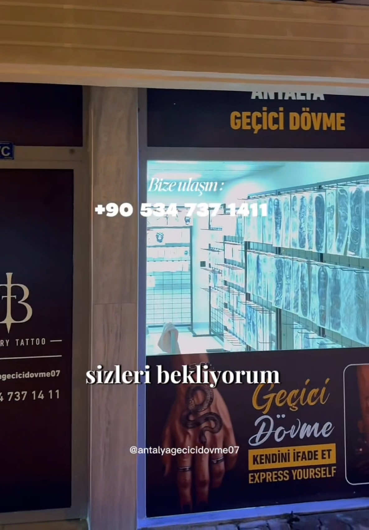 @Antalya Geçici Dövme