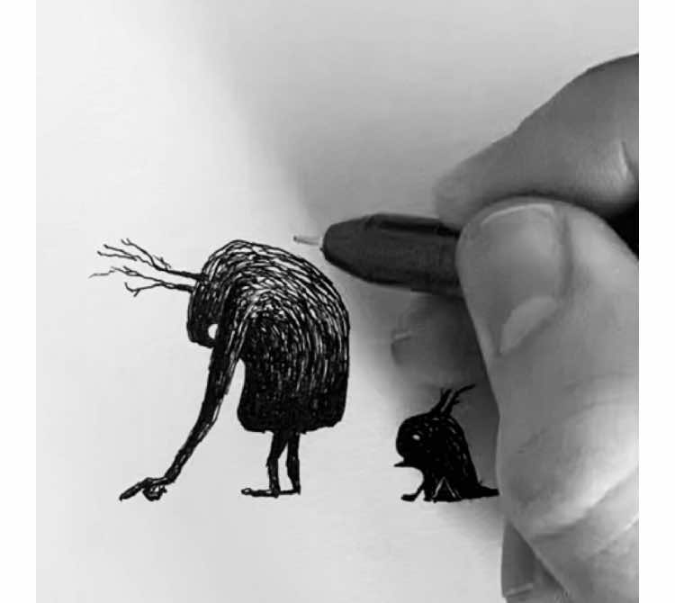 @drawing from the deep