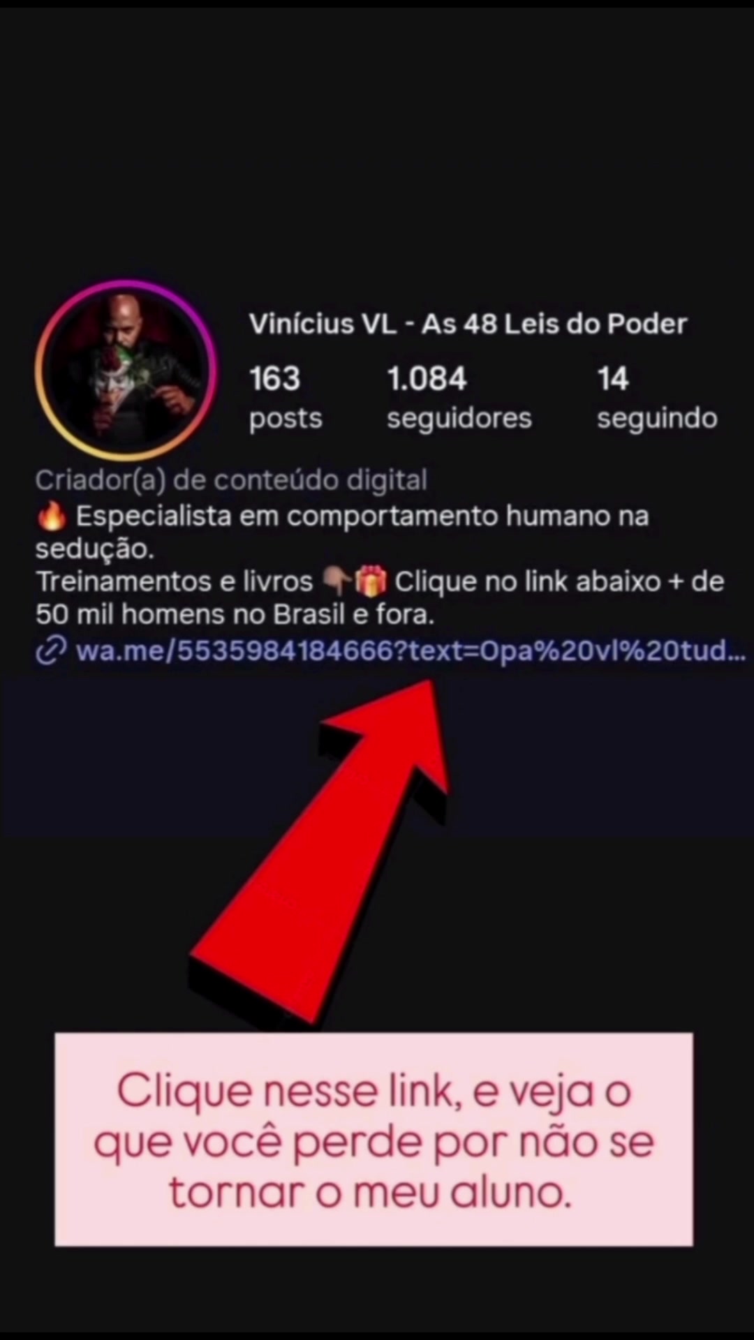 @Vin&iacute;cius | Coach Masculino