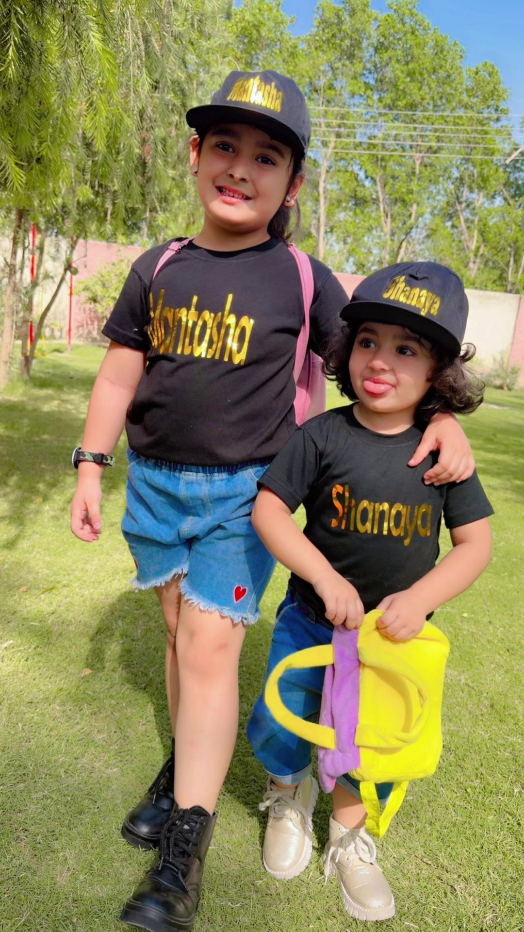 @Mantasha & shanaya