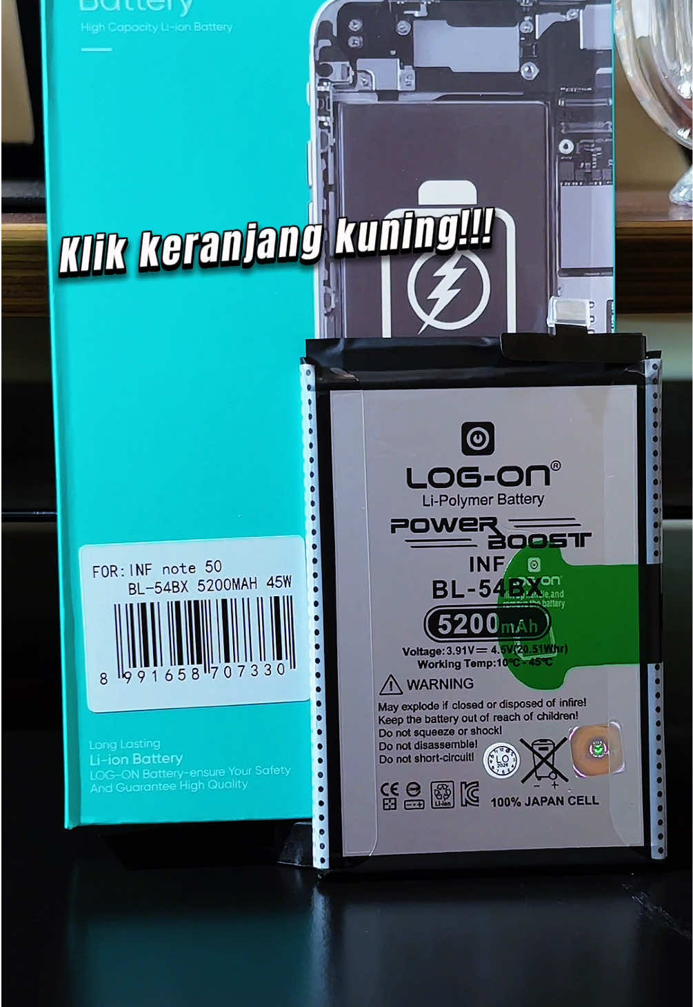 @LOG ON BATERAI OFFICIAL