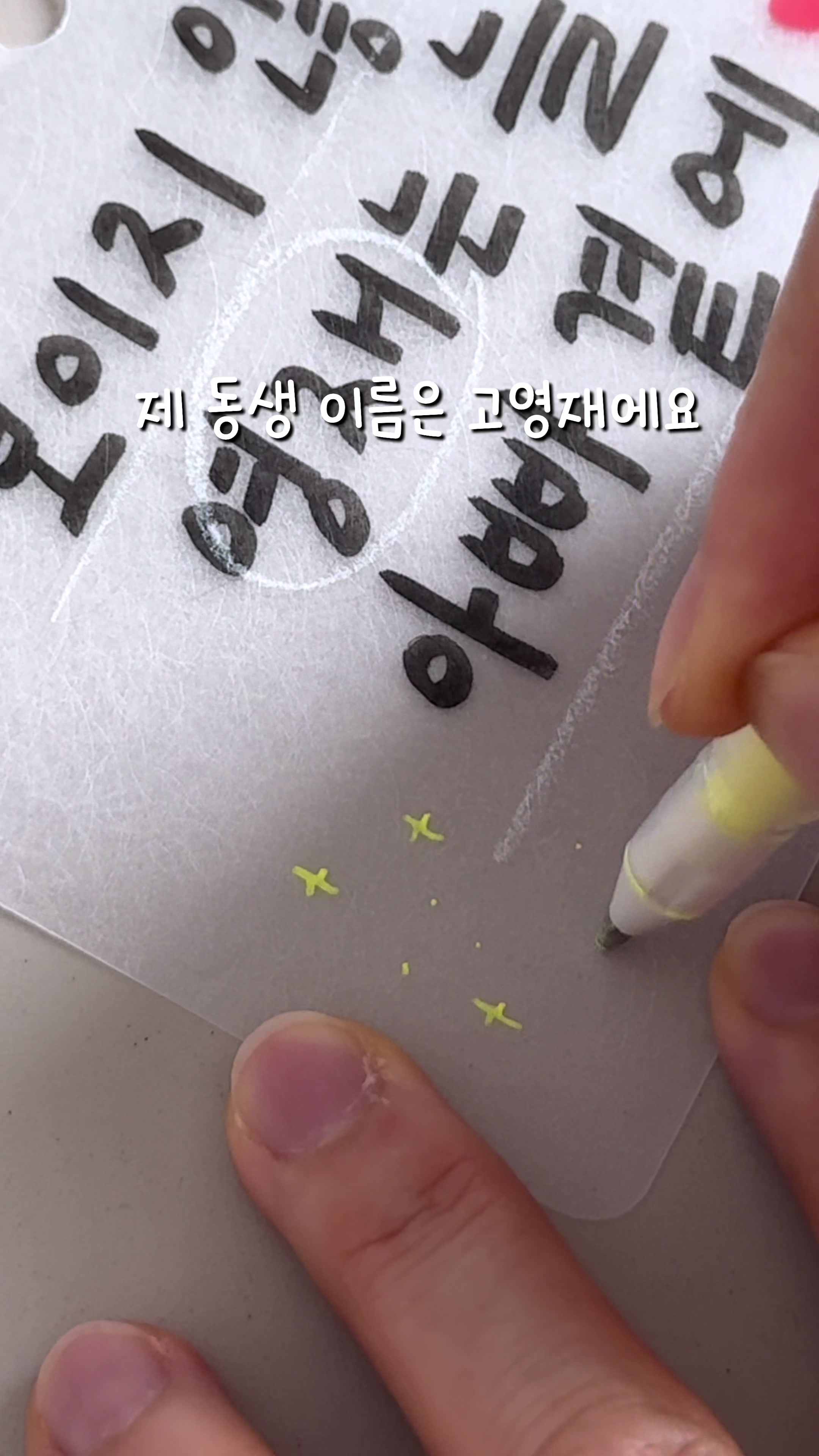 @이느낌 작가ㅣ이느낌 꽃과캘리