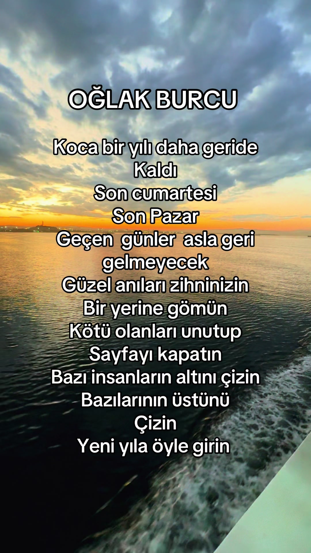 @♑️♑️OĞLAK/OLMAK♑️♑️