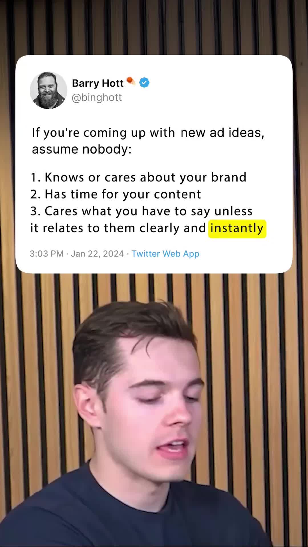 @Barry Hott - Social Ads
