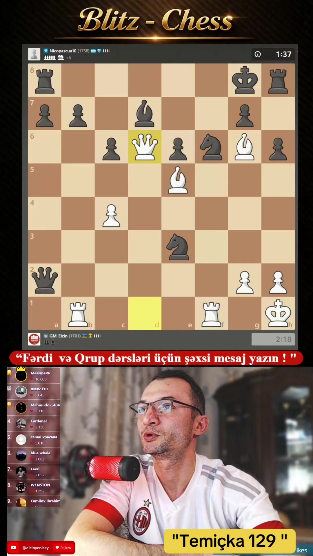 @𝐸𝓁𝒸𝒾𝓃 𝒴𝑒𝓃𝒾𝓈𝑒𝓎 ✅♟️