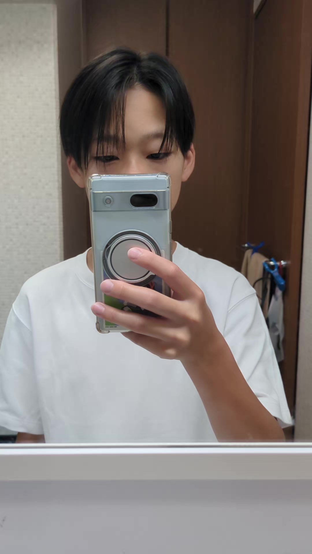 @1年後にヘアセット上手くなる学生🔥