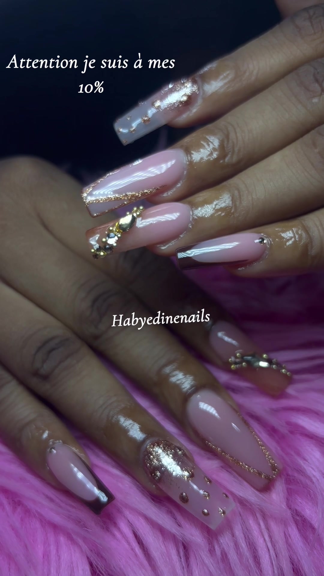 @Habee edine nails♥️💅🏿