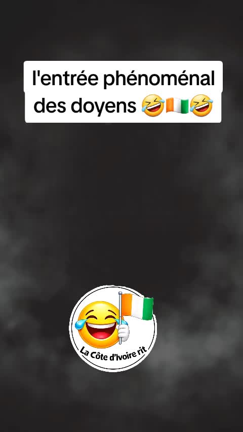 @꧁ঔৣLa C&Ocirc;TE D'IVOIRE RIT😂ঔৣ꧂