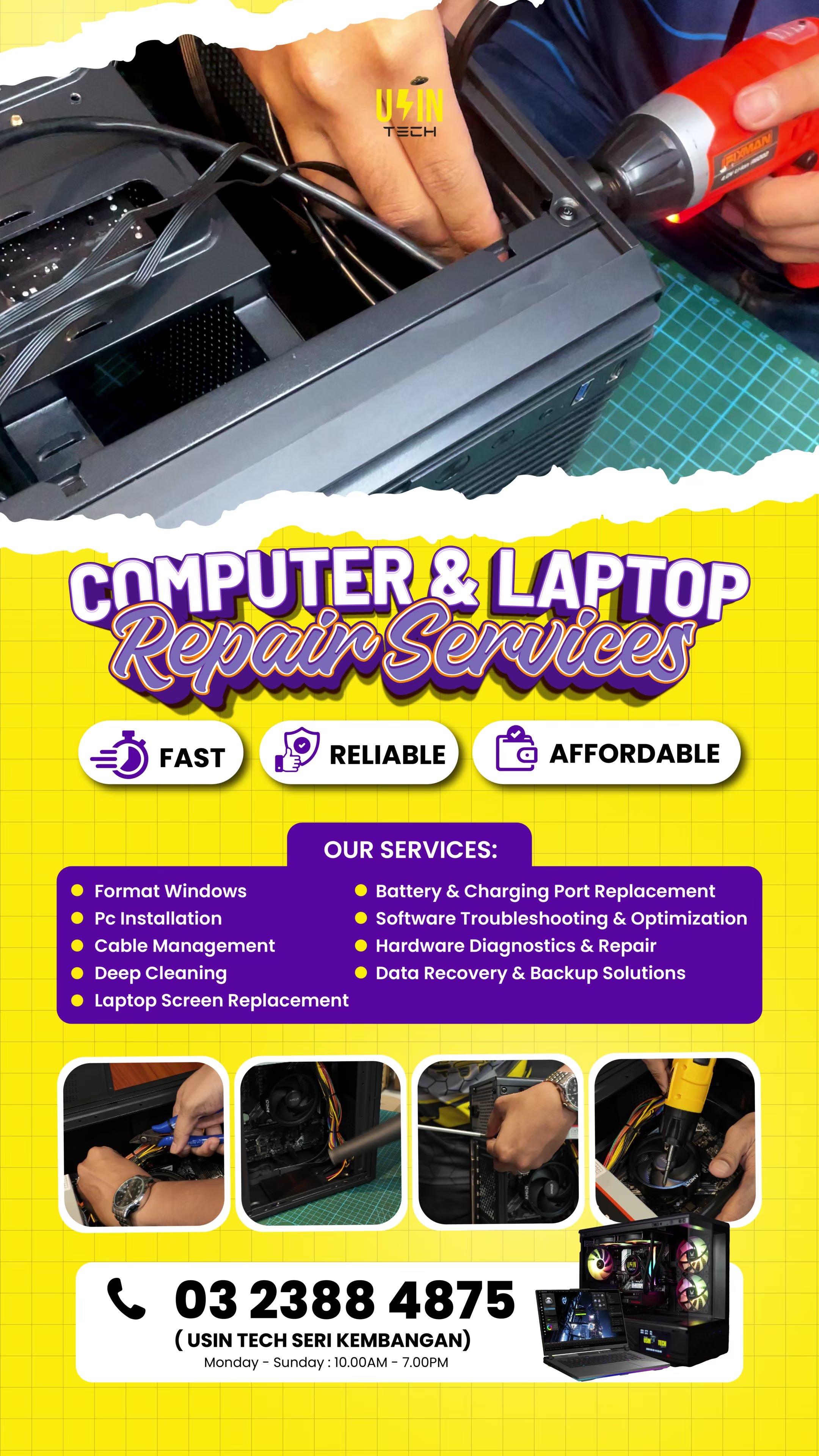 @usin tech pc