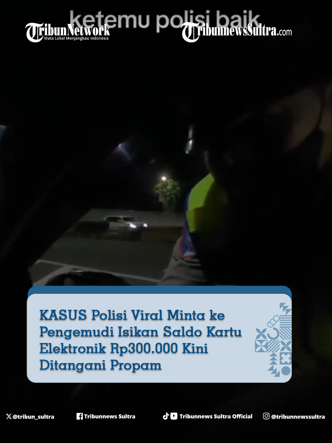 @Tribunnews Sultra Official