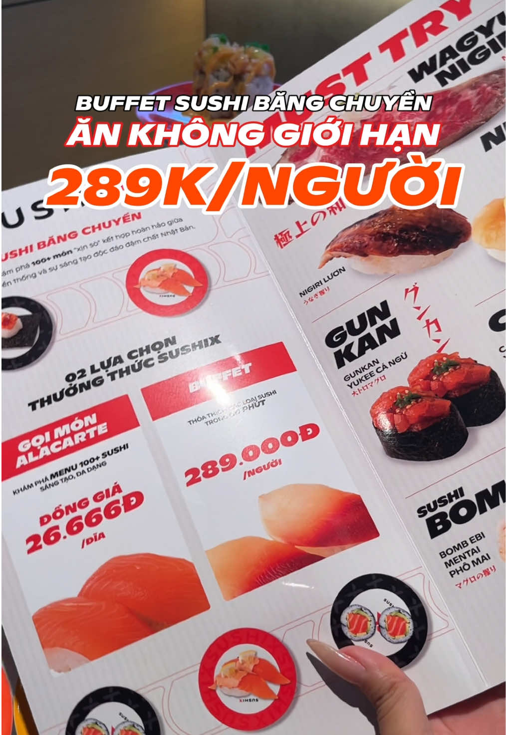 @SUSHIX- Sushi Băng Chuyền