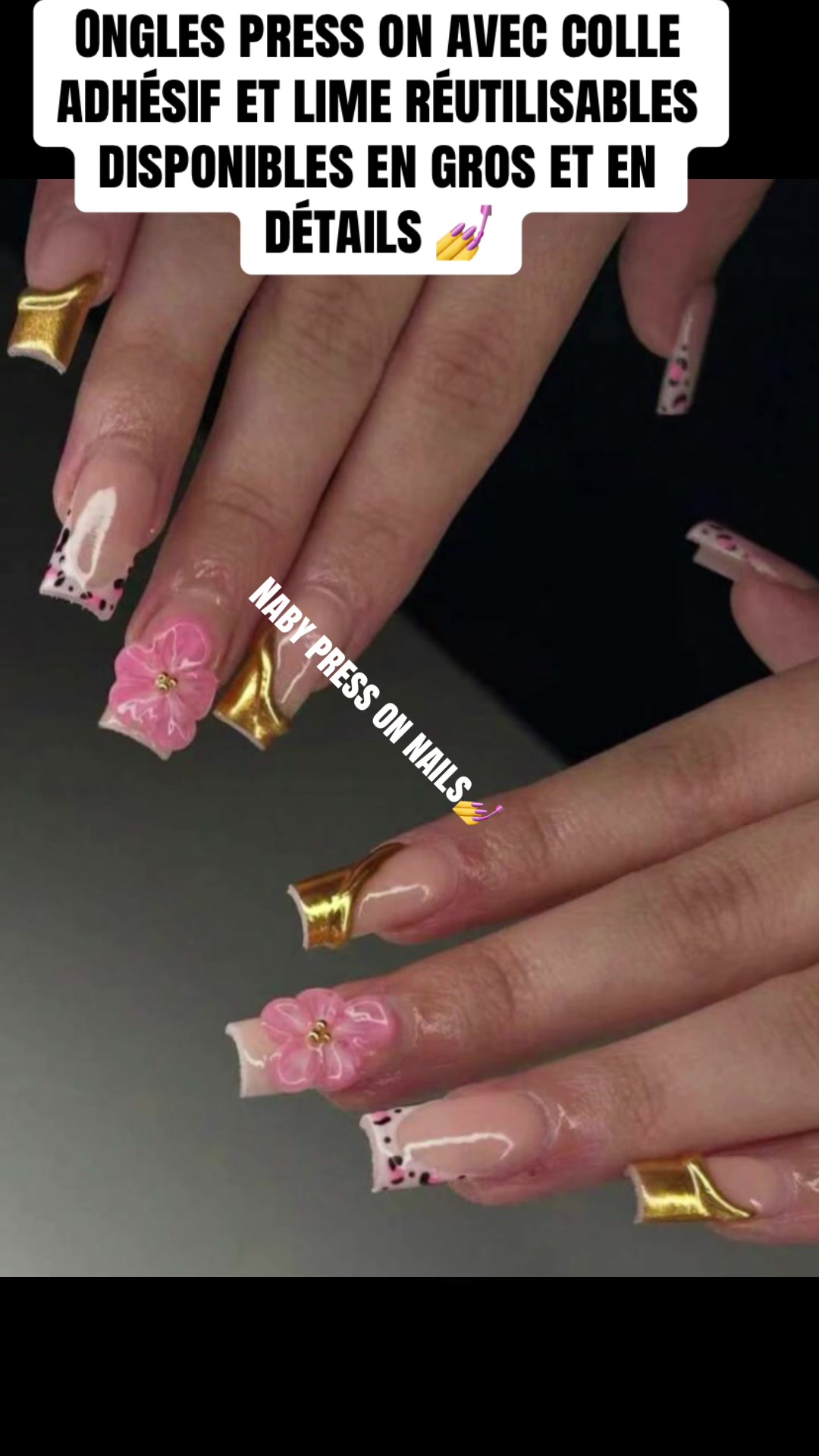 @Naby press on nails 💅
