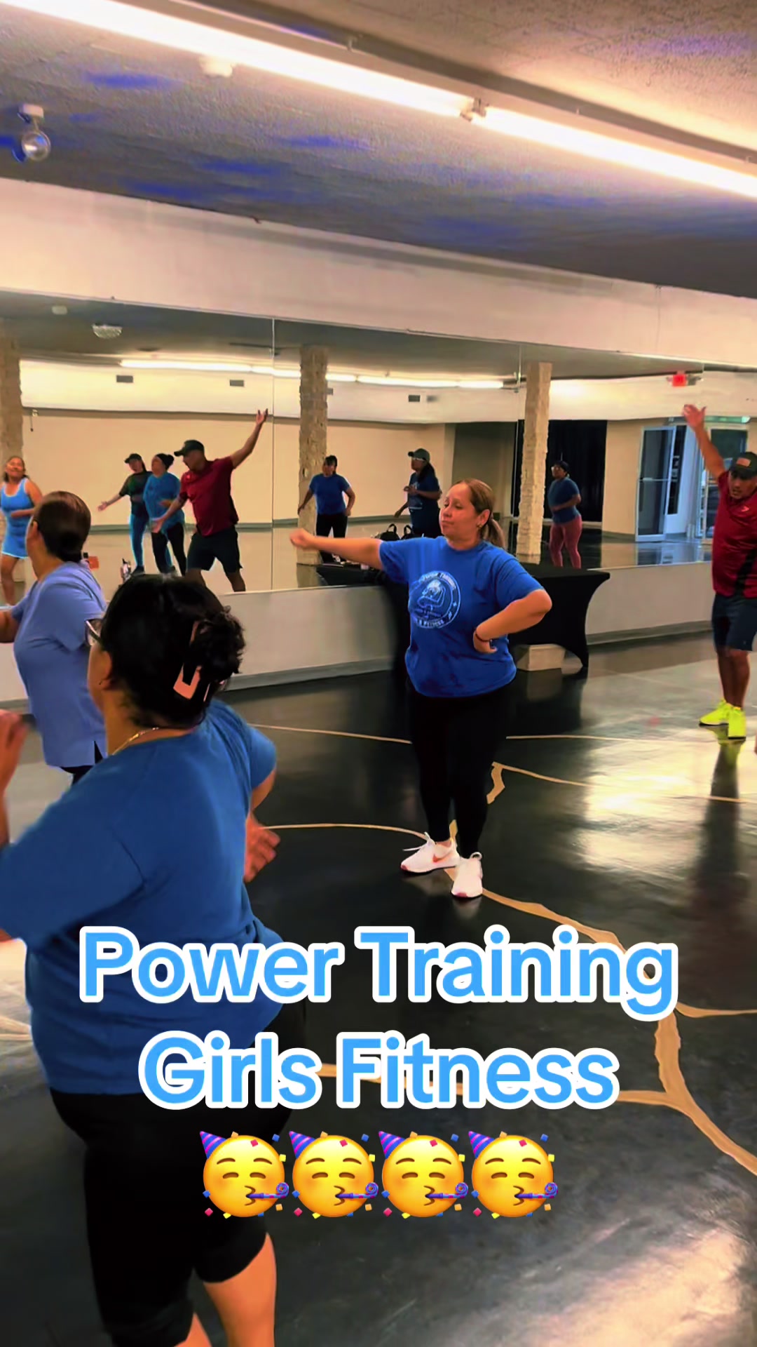 @Power training girls fitness.