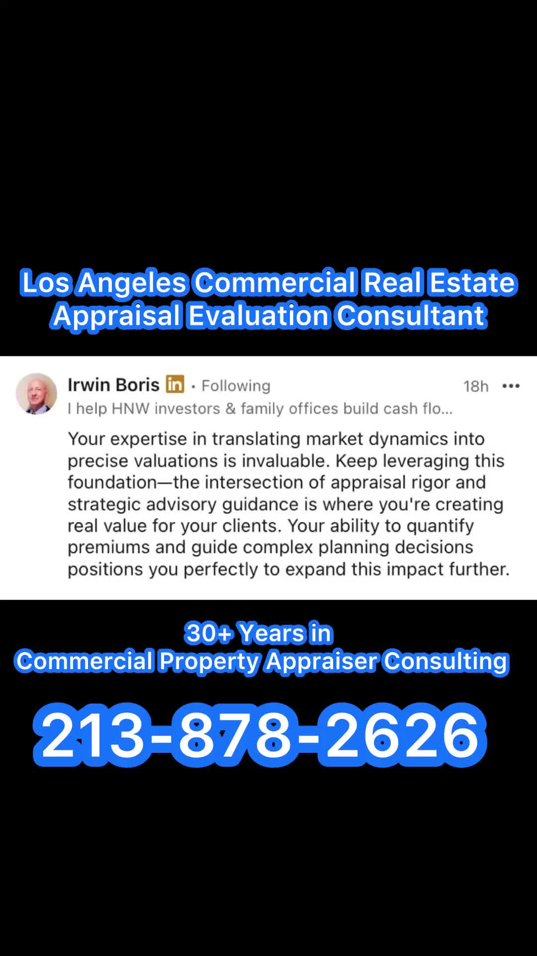 @CRE Appraiser Consultant