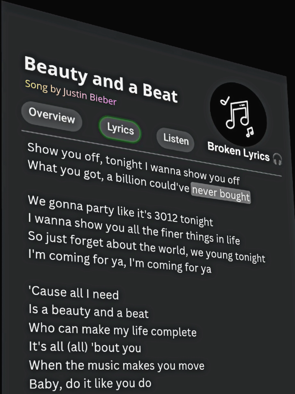 @𝗕𝗿𝗼𝗸𝗲𝗻 𝗟𝘆𝗿𝗶𝗰𝘀 🎧