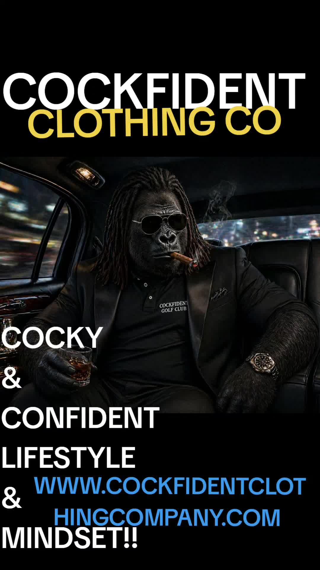 @COCKFIDENT CLOTHING CO.MPANY