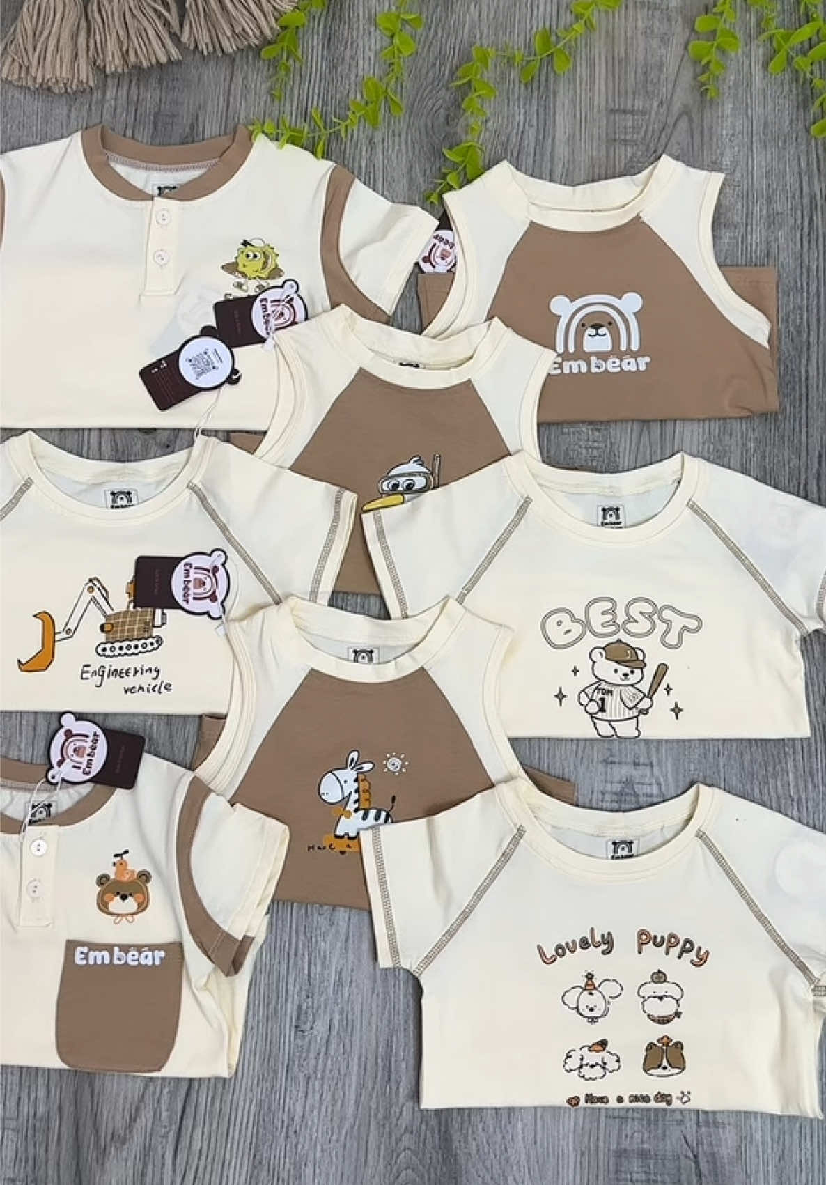 @Em Bear Fashion Kid