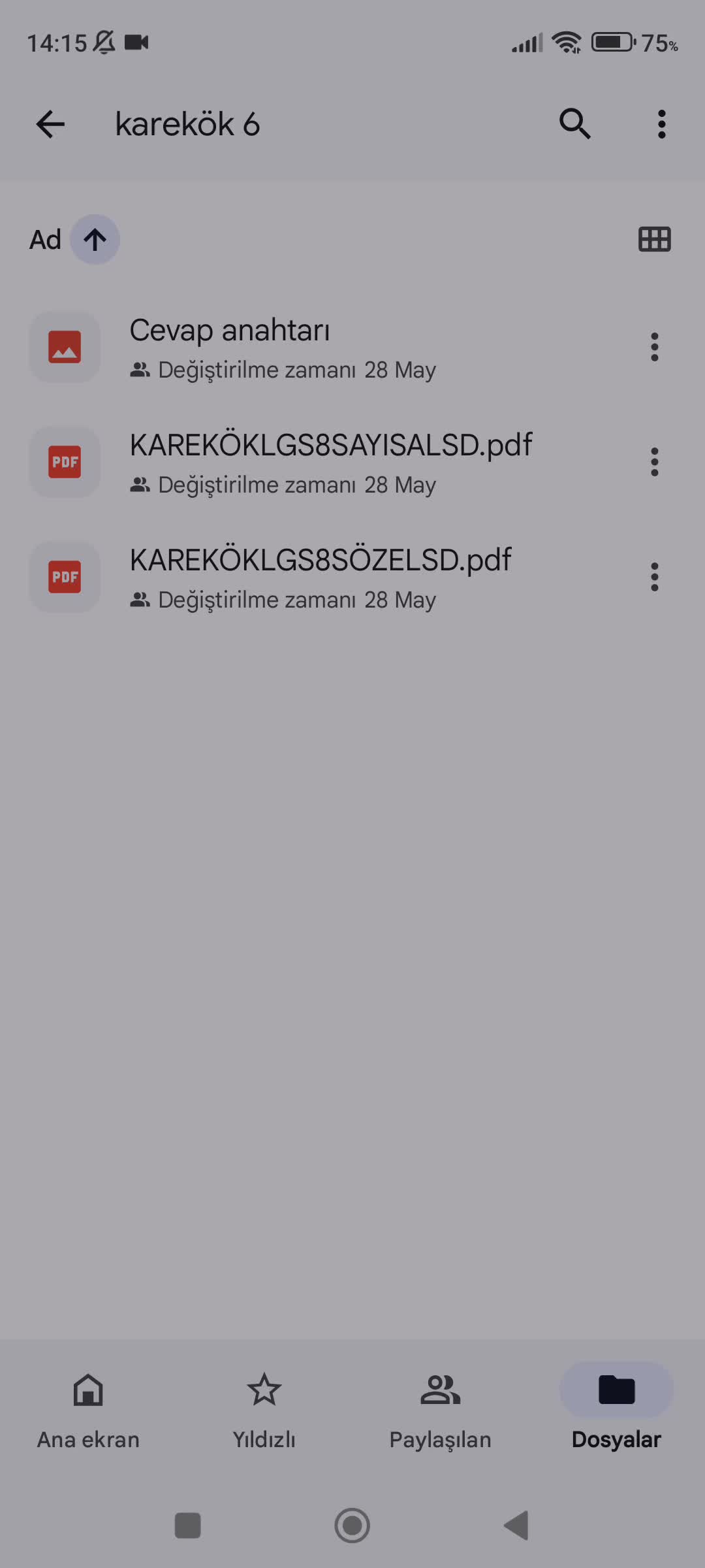 @Deneme sınavları