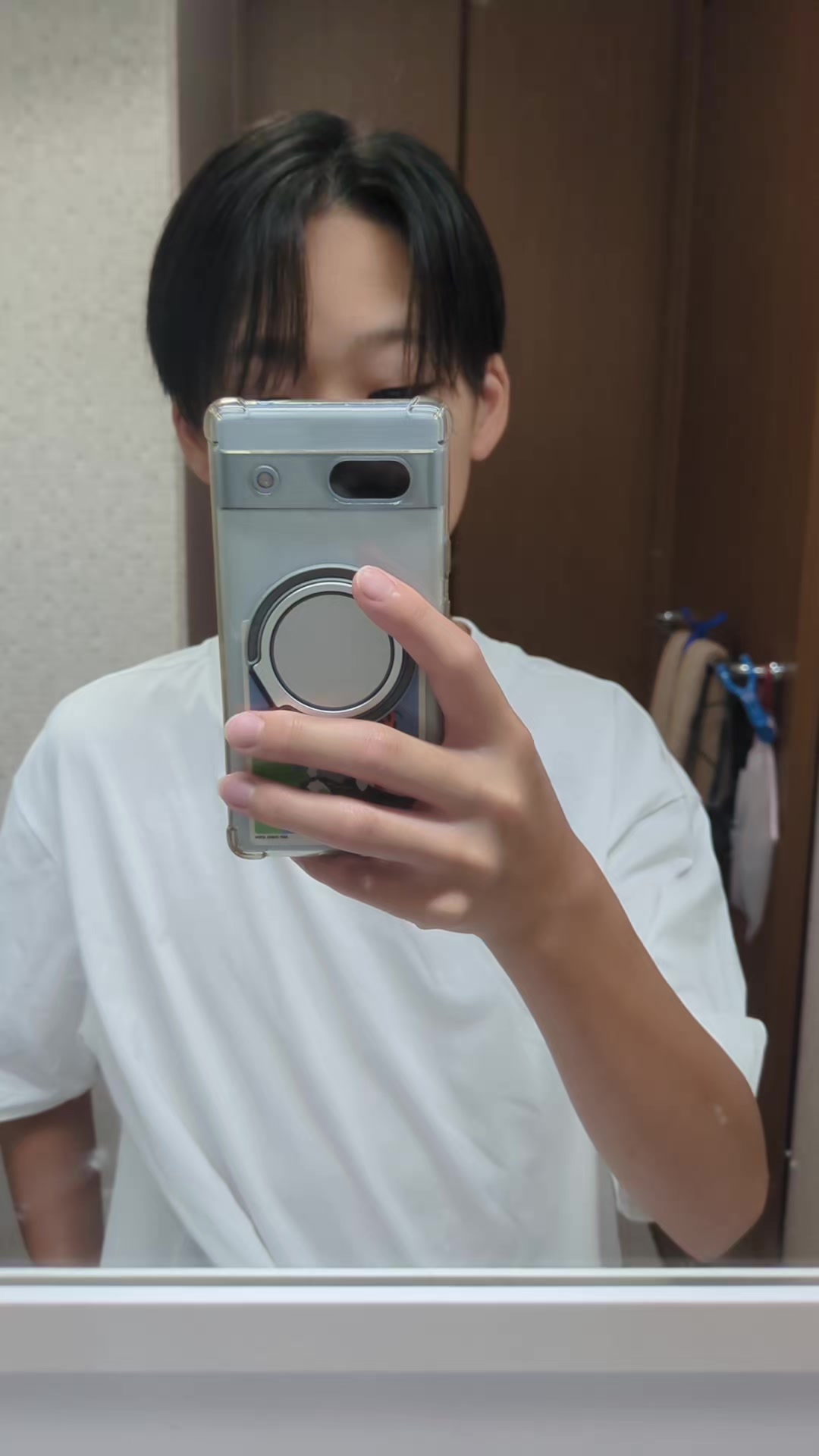 @1年後にヘアセット上手くなる学生🔥
