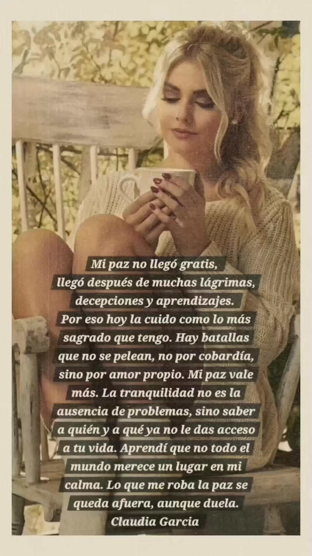 @Claudia Garcia