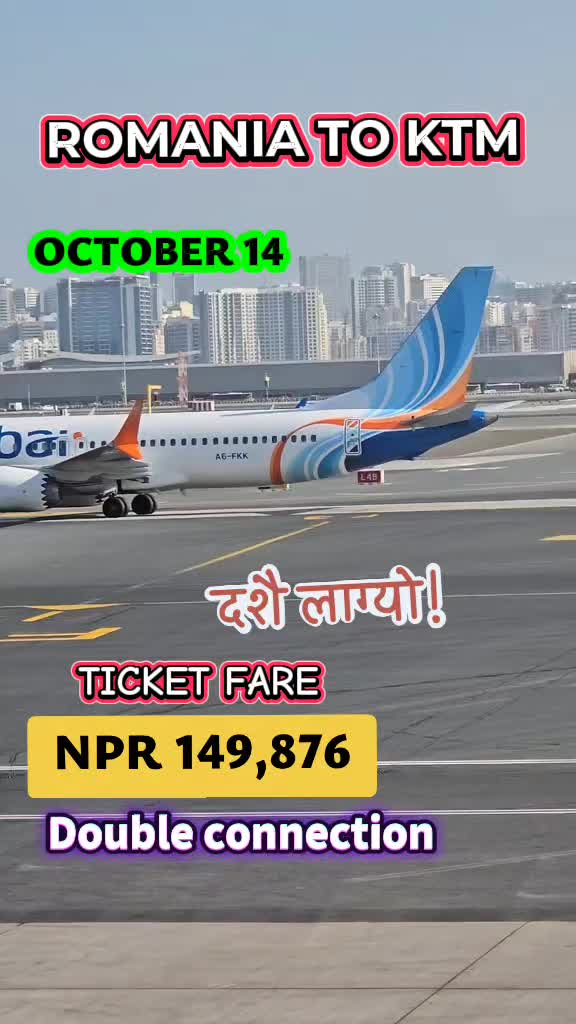 @Sasto Flight Ticket✈️