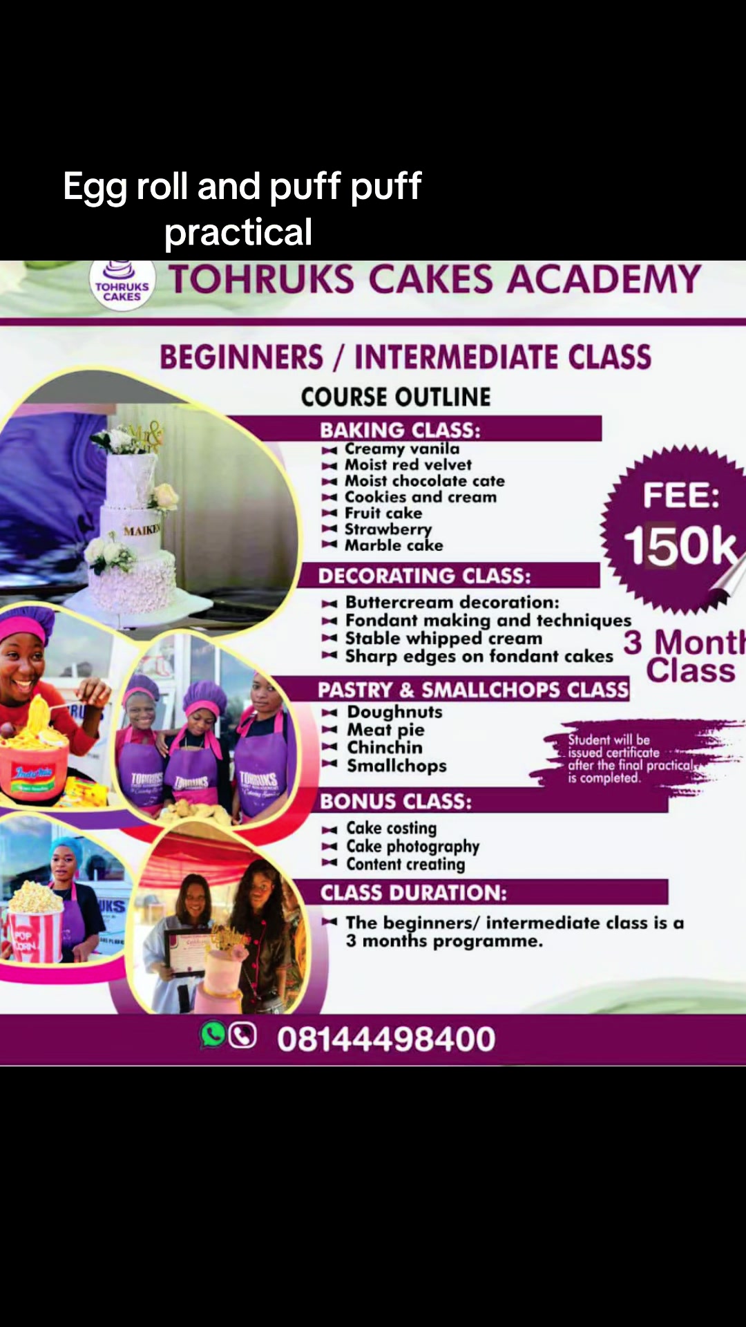 @Tohruks cakes of Ibadan