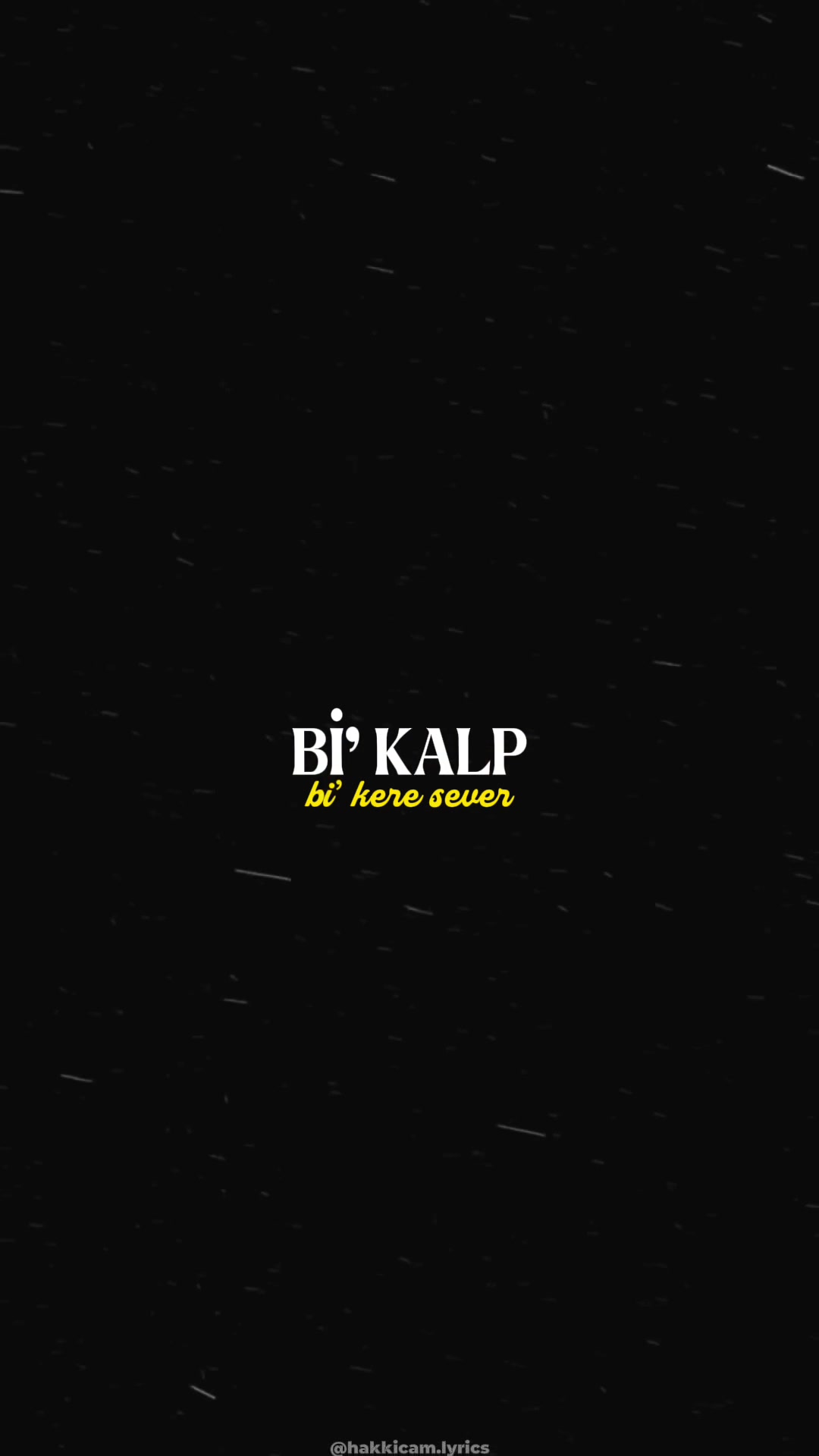 @Hakkı &Ccedil;am Lyrics