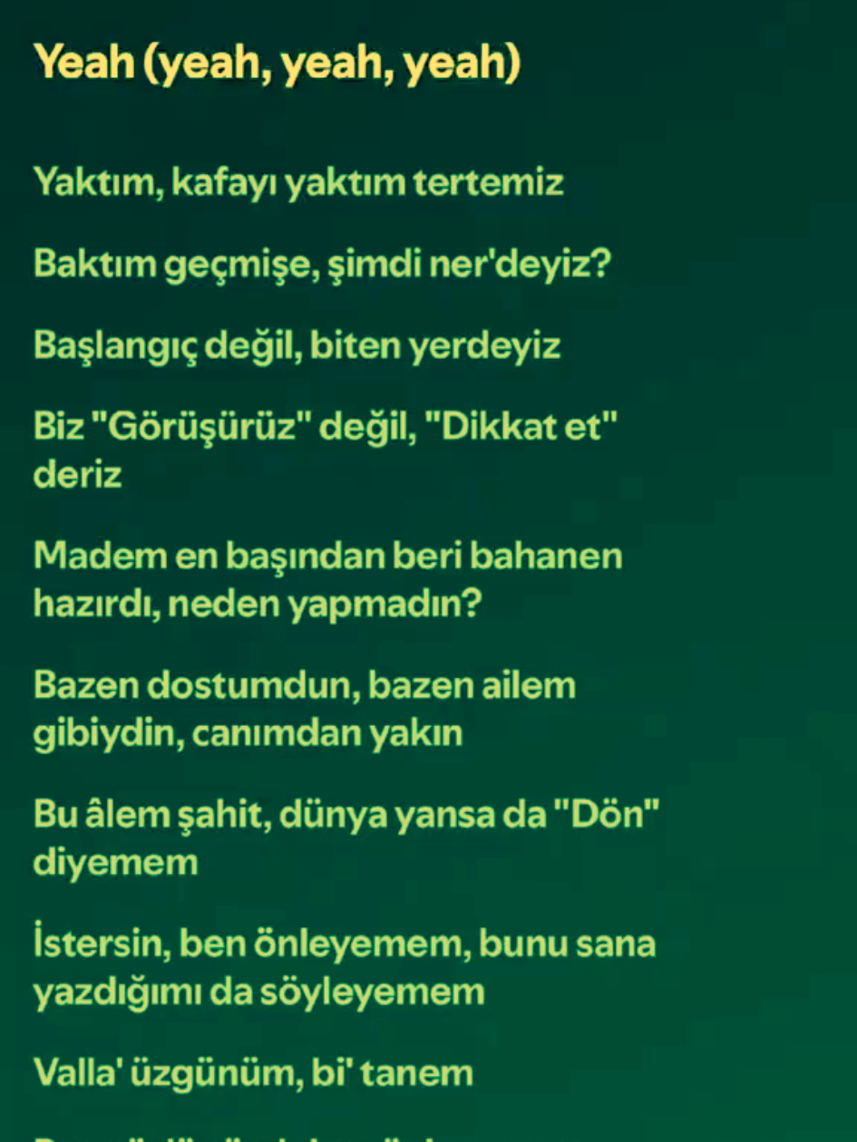 @şarkılar ve sozler