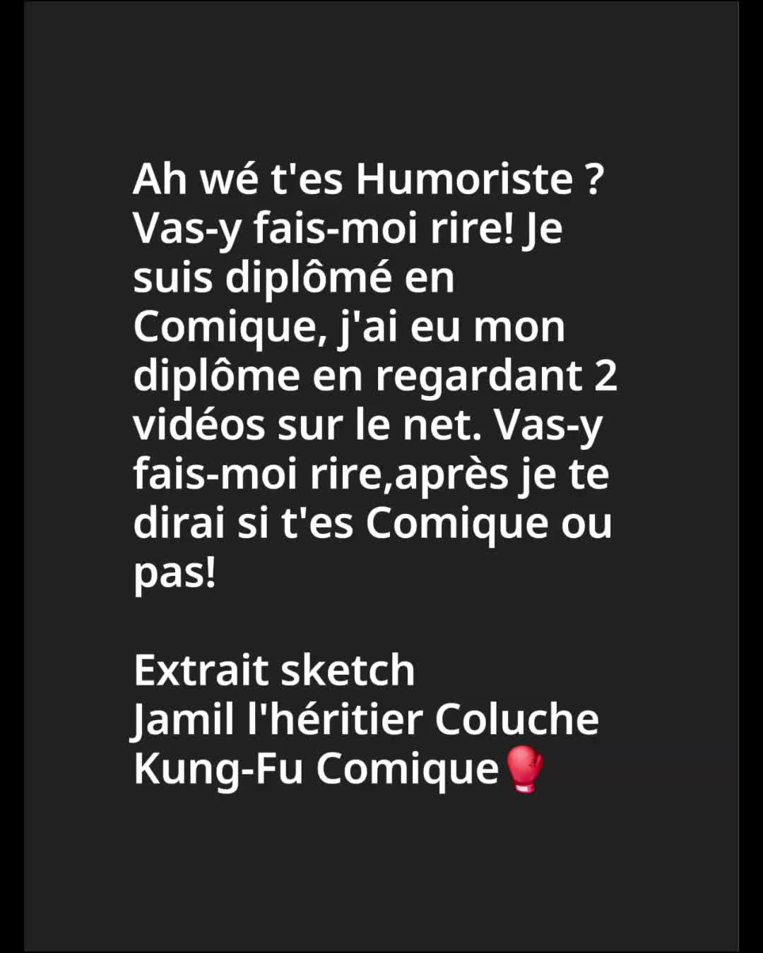 @💯😋Le Gladiateur de Coluche©️